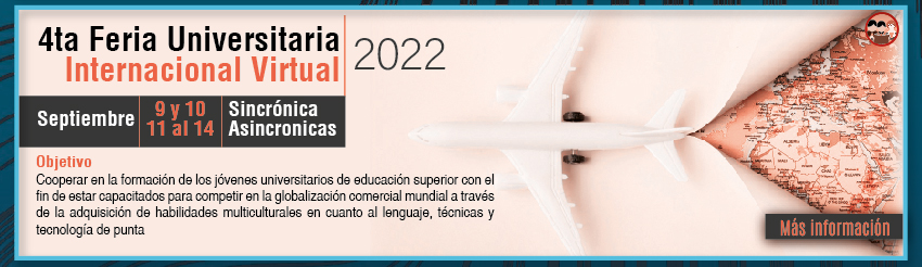 4ta Feria Universitaria Internacional Virtual AMCID 2022
